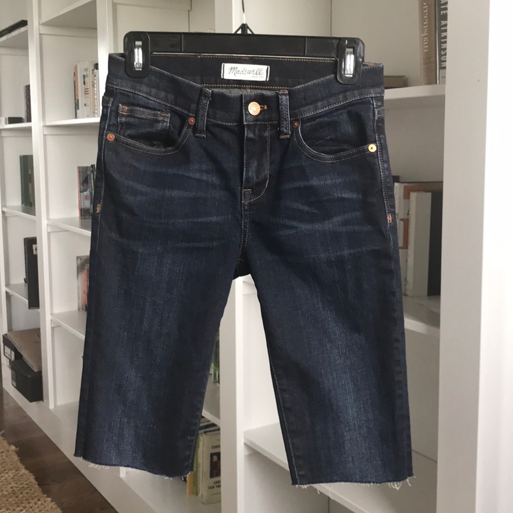 MADEWELL cutoff jean shorts